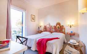 Jedes Zimmer ist individuell gestaltet - Beispiel Standardzimmer A mit zwei Einzelbetten